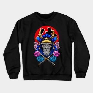 Samurai Gorilla 03 Crewneck Sweatshirt